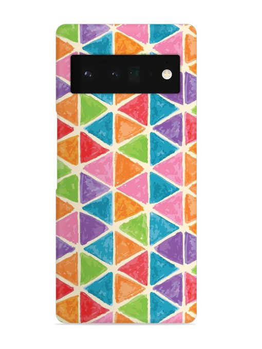 Seamless Colorful Isometric Snap Case for Google Pixel 6 Pro Zapvi