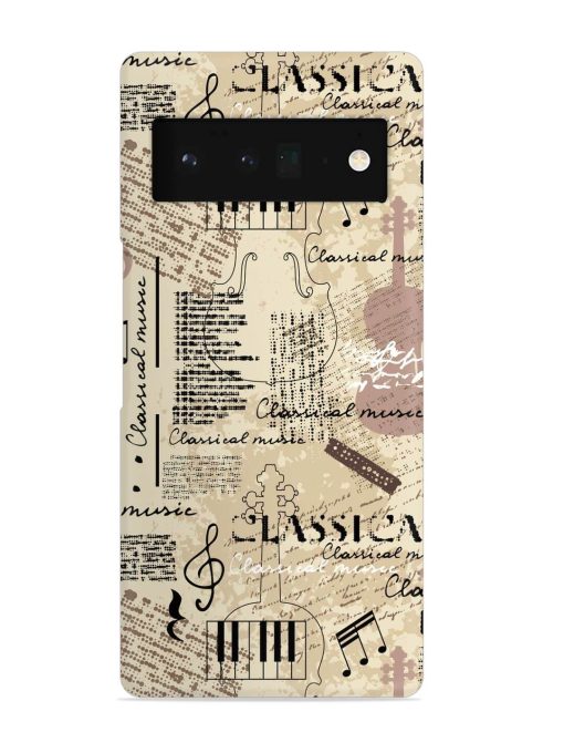 Classical Music Lpattern Snap Case for Google Pixel 6 Pro Zapvi