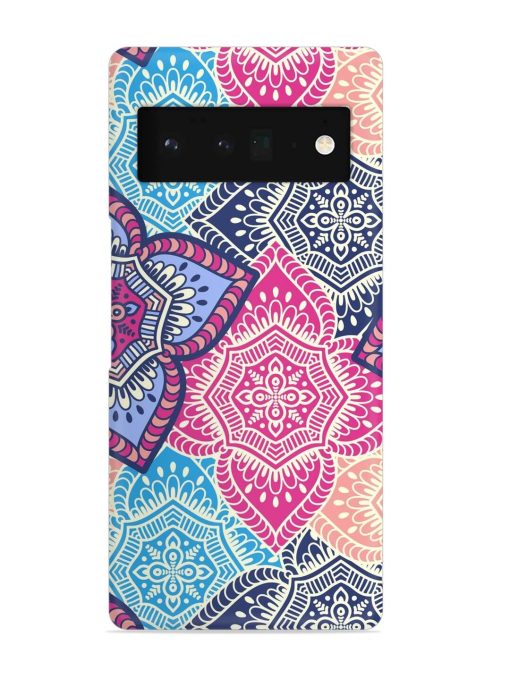 Ethnic Floral Seamless Snap Case for Google Pixel 6 Pro Zapvi