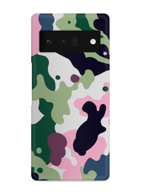 Seamless Funky Camouflage Snap Case for Google Pixel 6 Pro