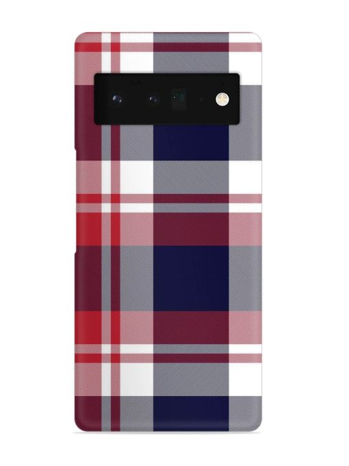 Classic Plaid Tartan Snap Case for Google Pixel 6 Pro Zapvi