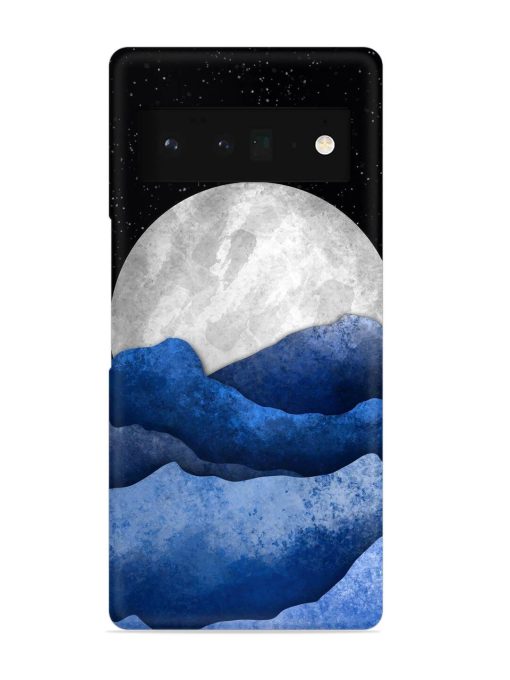 Full Moon Mountain Vector Snap Case for Google Pixel 6 Pro