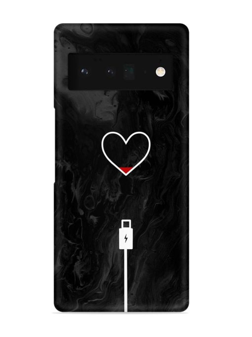 Heart Charging Vector Snap Case for Google Pixel 6 Pro Zapvi