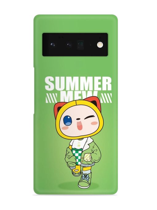 Summer Mew Snap Case for Google Pixel 6 Pro Zapvi