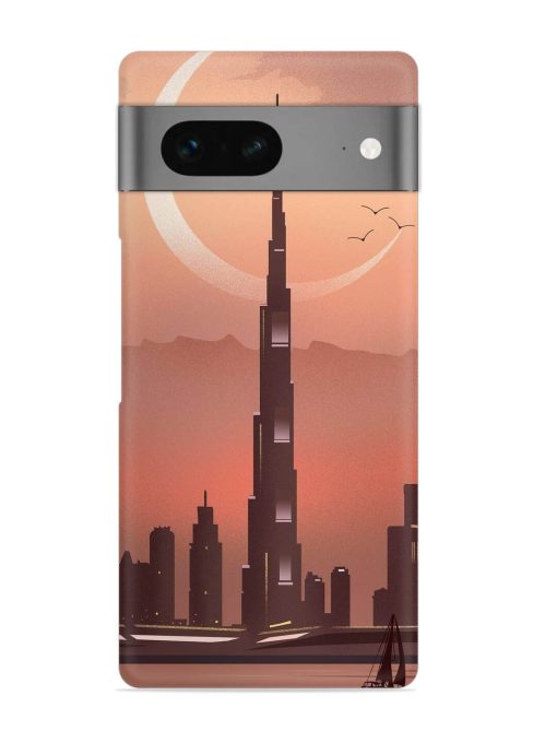 Landmark Burj Khalifa Snap Case for Google Pixel 7 Zapvi