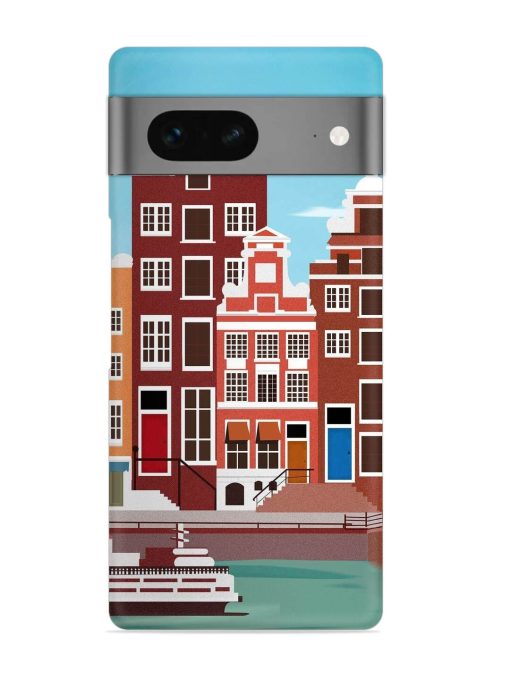 Scenery Architecture Amsterdam Landscape Snap Case for Google Pixel 7 Zapvi