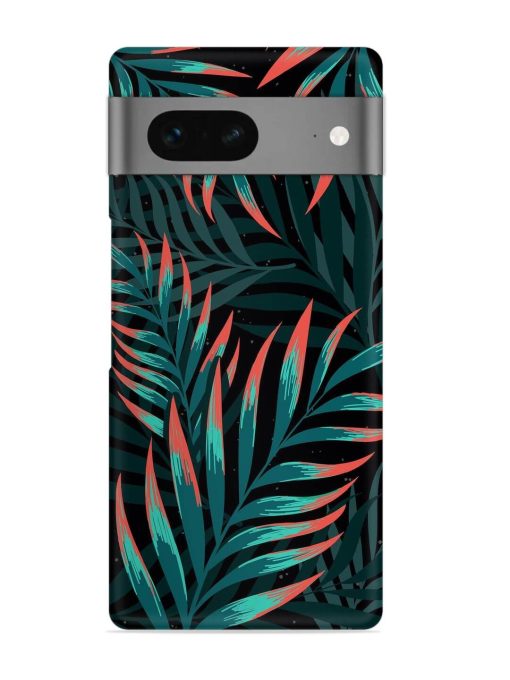 Green Leaf Art Snap Case for Google Pixel 7 Zapvi