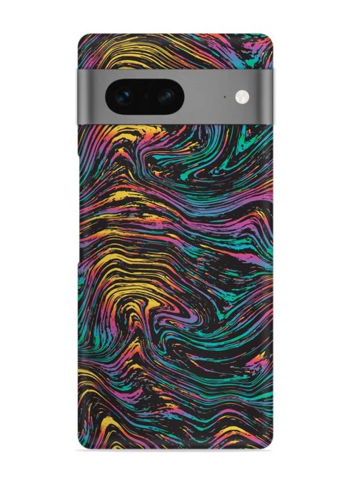 Abstract Liquid Colors Snap Case for Google Pixel 7 Zapvi