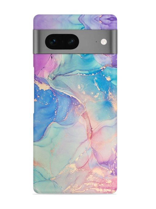 Alcohol Ink Colors Snap Case for Google Pixel 7 Zapvi