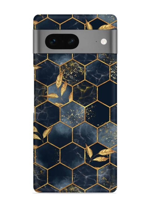 Marble Hexagon Seamless Snap Case for Google Pixel 7 Zapvi