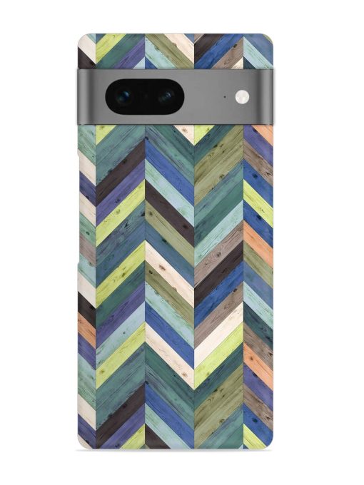 Chevron Random Color Snap Case for Google Pixel 7 Zapvi