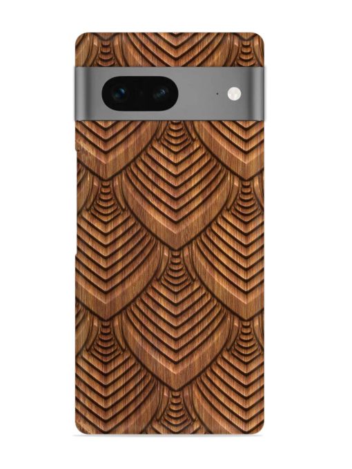 Carved Pattern On Snap Case for Google Pixel 7