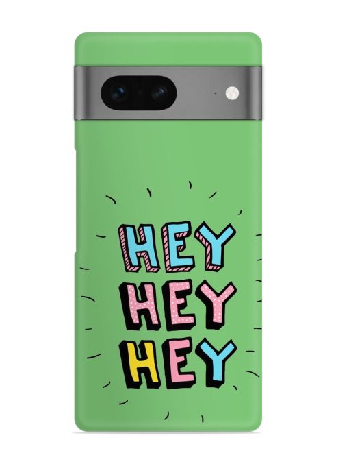 Hey Vector Cartoon Snap Case for Google Pixel 7 Zapvi