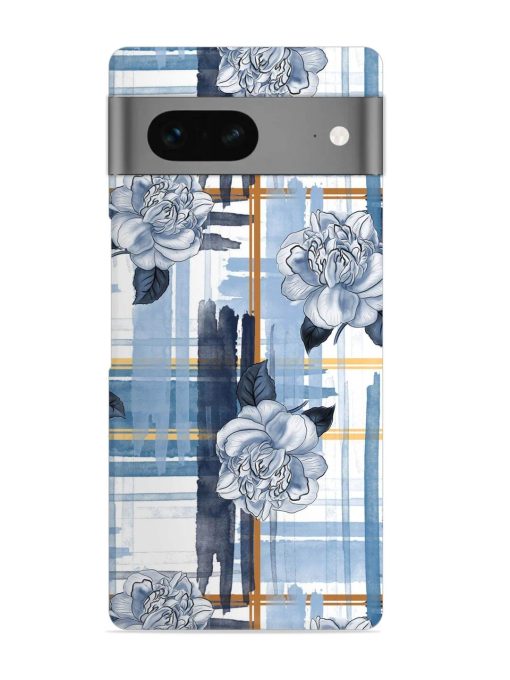 Watercolor Pattern Rose Snap Case for Google Pixel 7 Zapvi