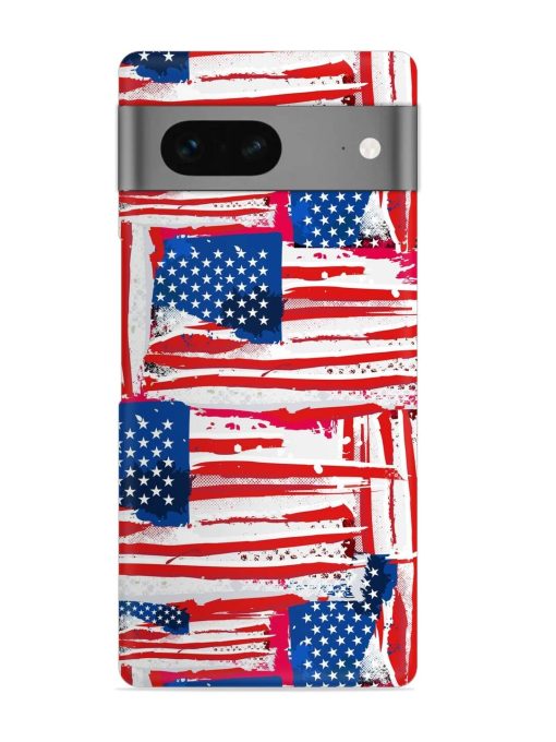 Usa Flag Seamless Snap Case for Google Pixel 7