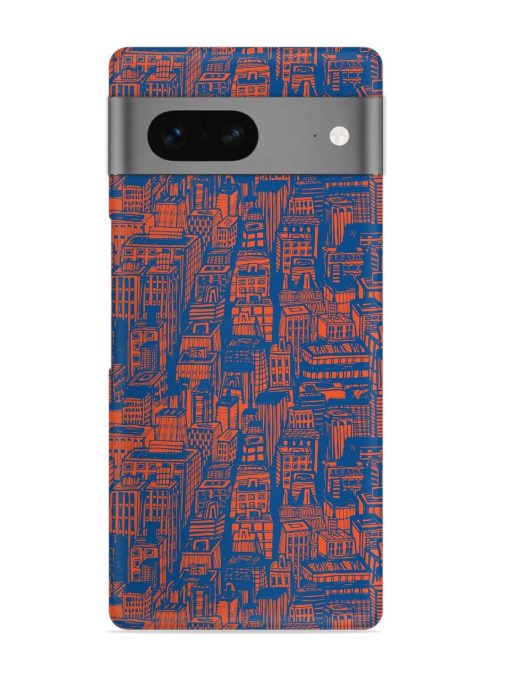 Hand Drawn Seamless Snap Case for Google Pixel 7