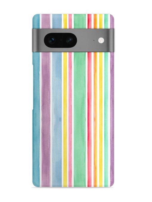 Hand Drawn Watercolor Snap Case for Google Pixel 7