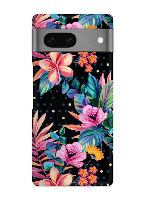 Seamless Floral Pattern Snap Case for Google Pixel 7 Zapvi