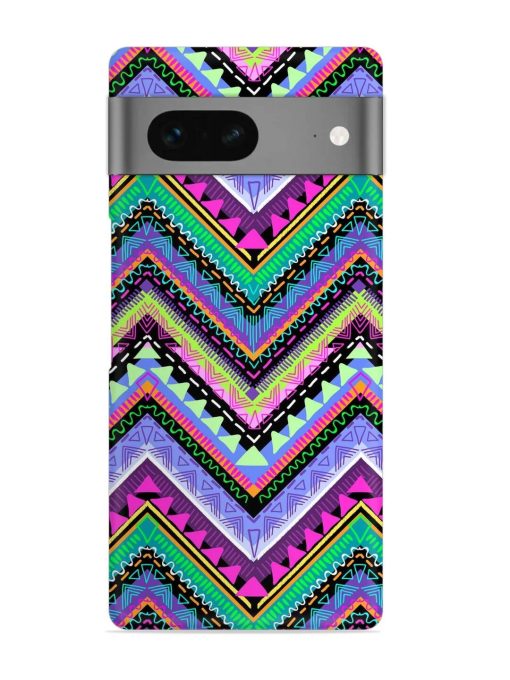 Tribal Aztec Print Snap Case for Google Pixel 7 Zapvi