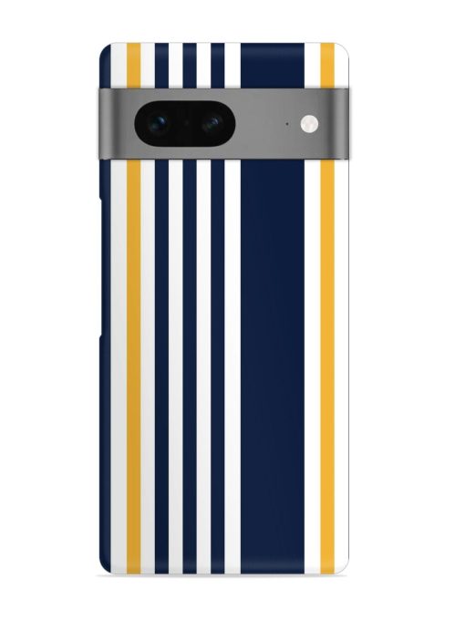 Seamless Stripe Pattern Snap Case for Google Pixel 7 Zapvi