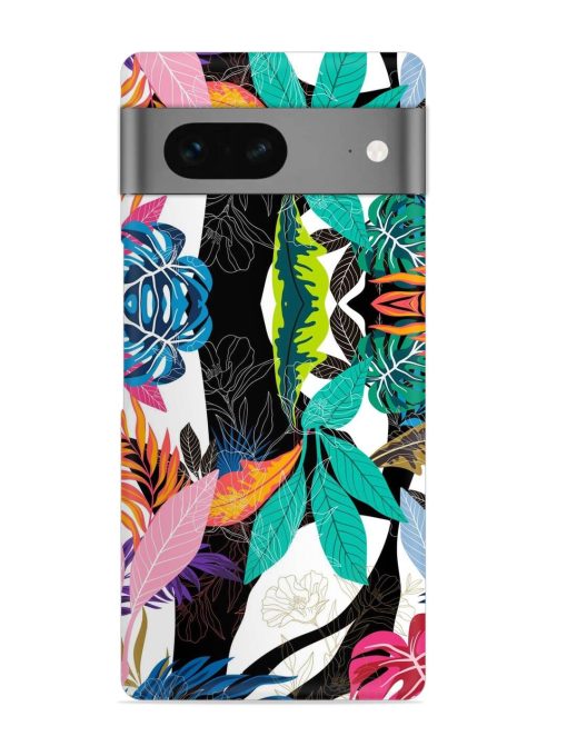 Floral Pattern Bright Snap Case for Google Pixel 7 Zapvi