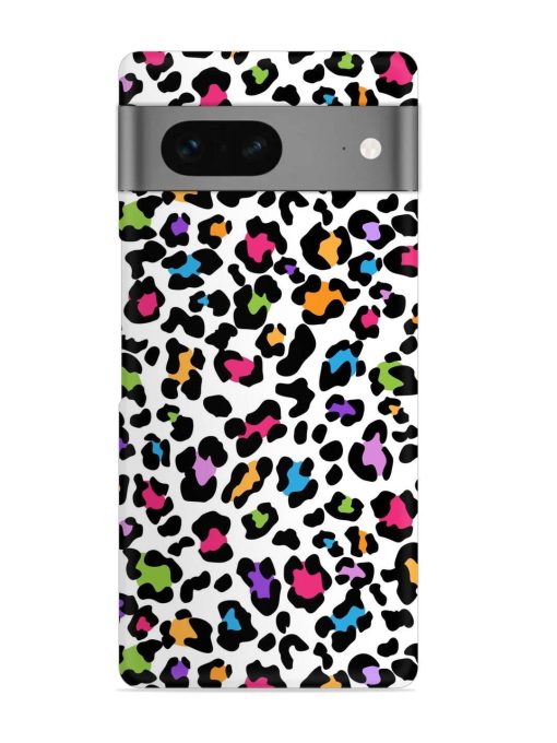 Seamless Leopard Pattern Snap Case for Google Pixel 7