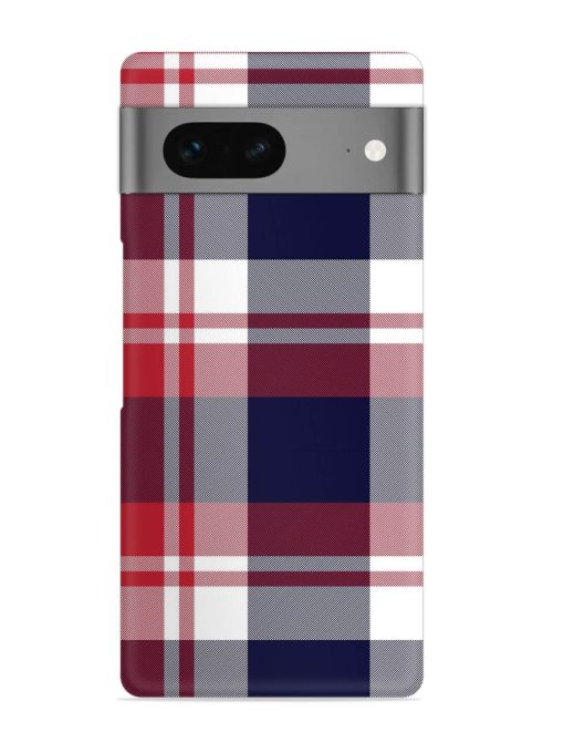 Classic Plaid Tartan Snap Case for Google Pixel 7 Zapvi