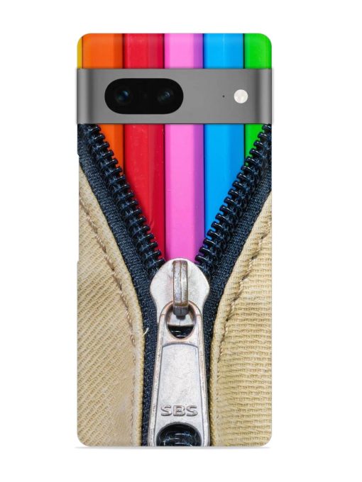 Zip In Color Snap Case for Google Pixel 7 Zapvi