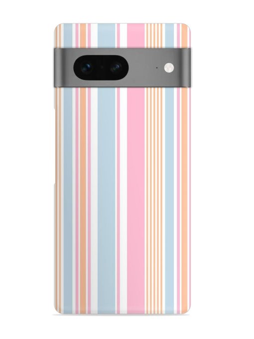 Stripe Seamless Pattern Snap Case for Google Pixel 7 Zapvi