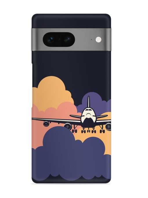 Aeroplane vector Snap Case for Google Pixel 7 Zapvi