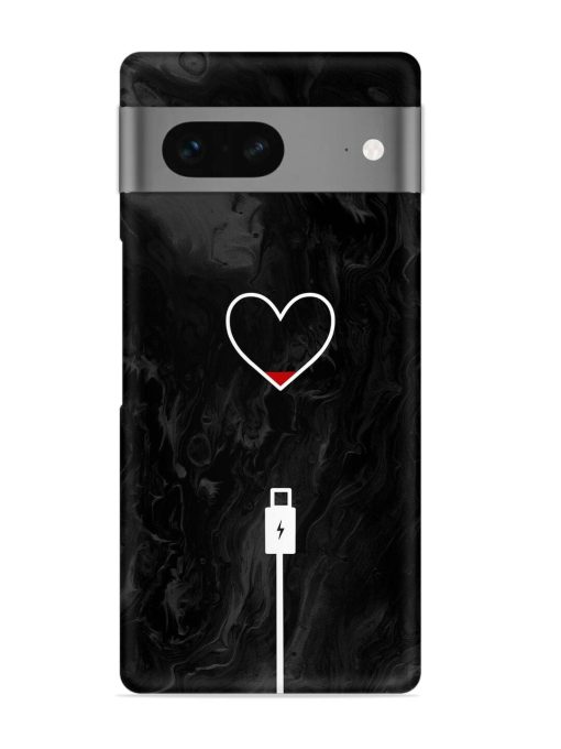 Heart Charging Vector Snap Case for Google Pixel 7 Zapvi