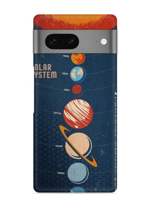 Solar System Vector Snap Case for Google Pixel 7