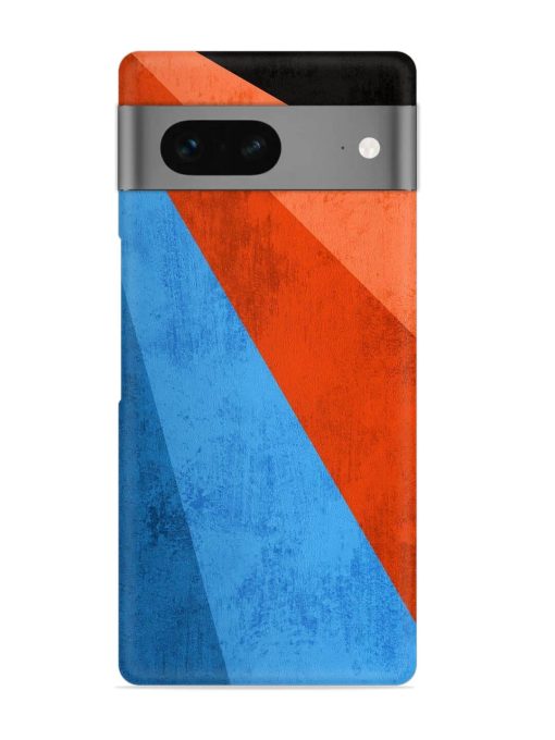 Modern Matte Abstract Snap Case for Google Pixel 7 Zapvi