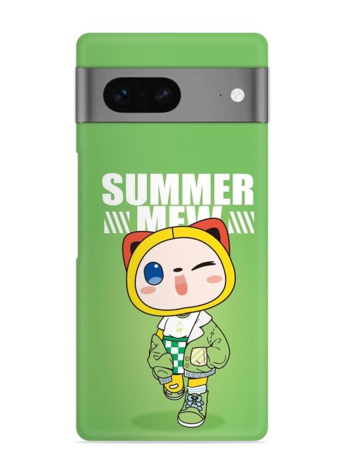 Summer Mew Snap Case for Google Pixel 7