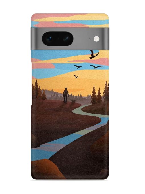 Natural Landscape Art Snap Case for Google Pixel 7 Zapvi