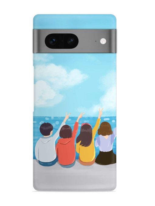 Happy Kids Snap Case for Google Pixel 7 Zapvi