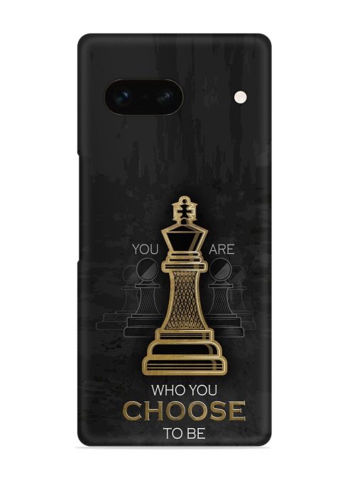 You Are Who Choose To Be Snap Case for Google Pixel 7A Zapvi