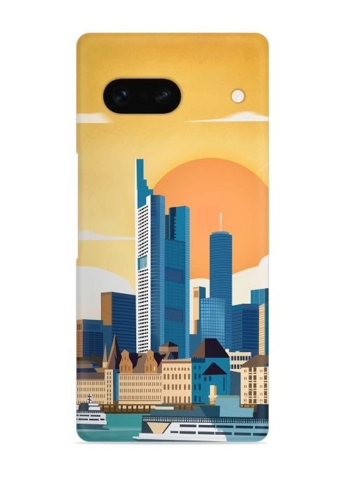 Germany Frankfurt Snap Case for Google Pixel 7A Zapvi