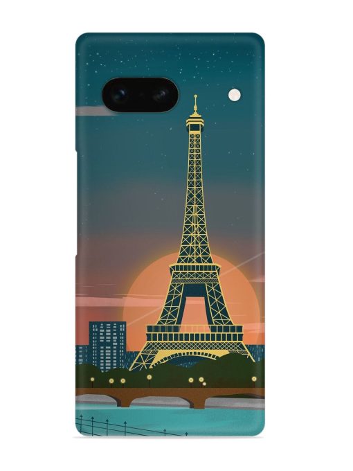 Scenery Architecture France Paris Snap Case for Google Pixel 7A Zapvi