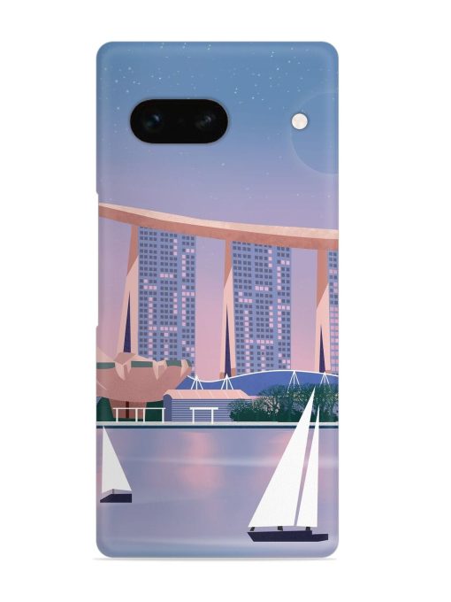 Singapore Scenery Architecture Snap Case for Google Pixel 7A Zapvi