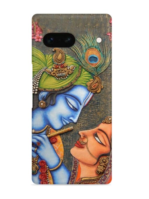 Lord Radha Krishna Flute Art Snap Case for Google Pixel 7A Zapvi