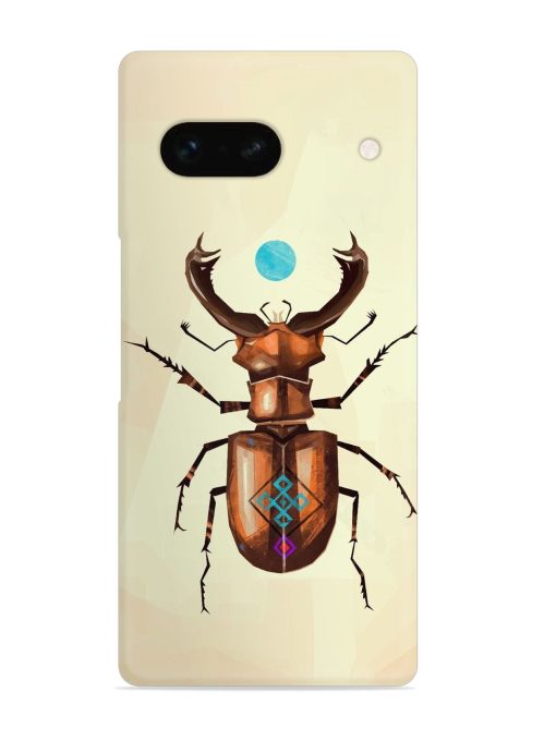 Stag Beetle Vector Snap Case for Google Pixel 7A