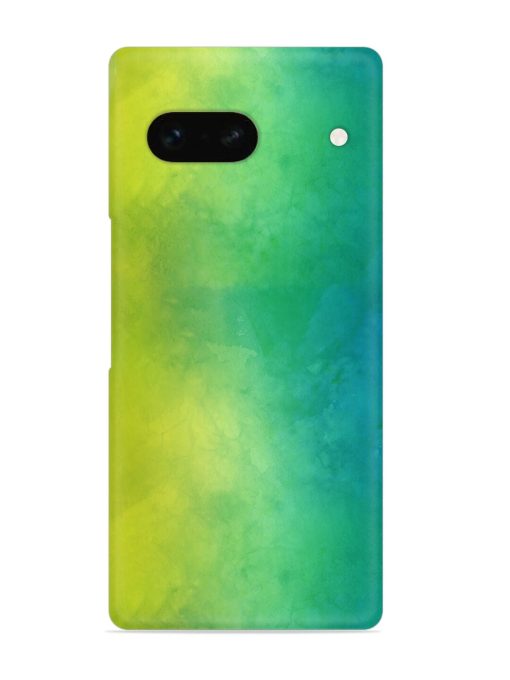 Yellow Green Gradient Snap Case for Google Pixel 7A Zapvi