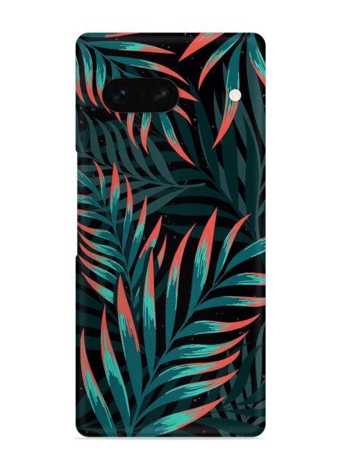 Green Leaf Art Snap Case for Google Pixel 7A Zapvi