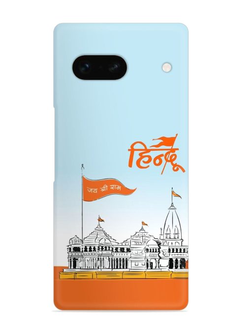 Ram Mandir Hindu Snap Case for Google Pixel 7A Zapvi