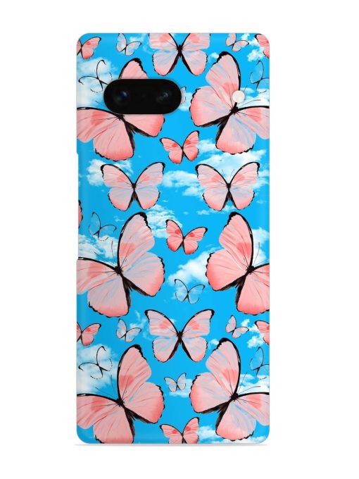 Seamless Pattern Tropical Snap Case for Google Pixel 7A