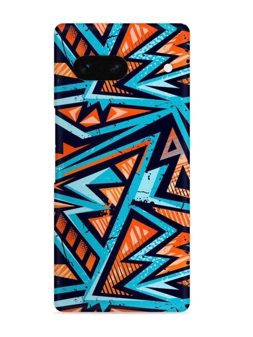 Abstract Seamless Grunge Snap Case for Google Pixel 7A Zapvi