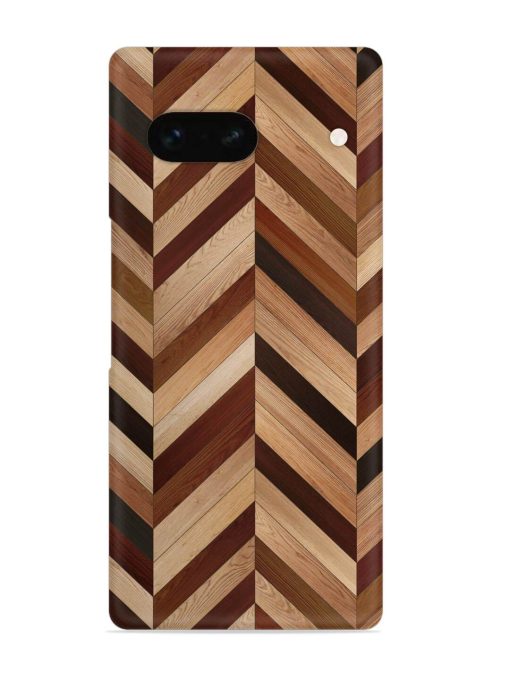 Seamless Wood Parquet Snap Case for Google Pixel 7A Zapvi