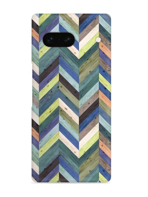 Chevron Random Color Snap Case for Google Pixel 7A Zapvi