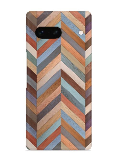 Seamless Wood Parquet Snap Case for Google Pixel 7A Zapvi